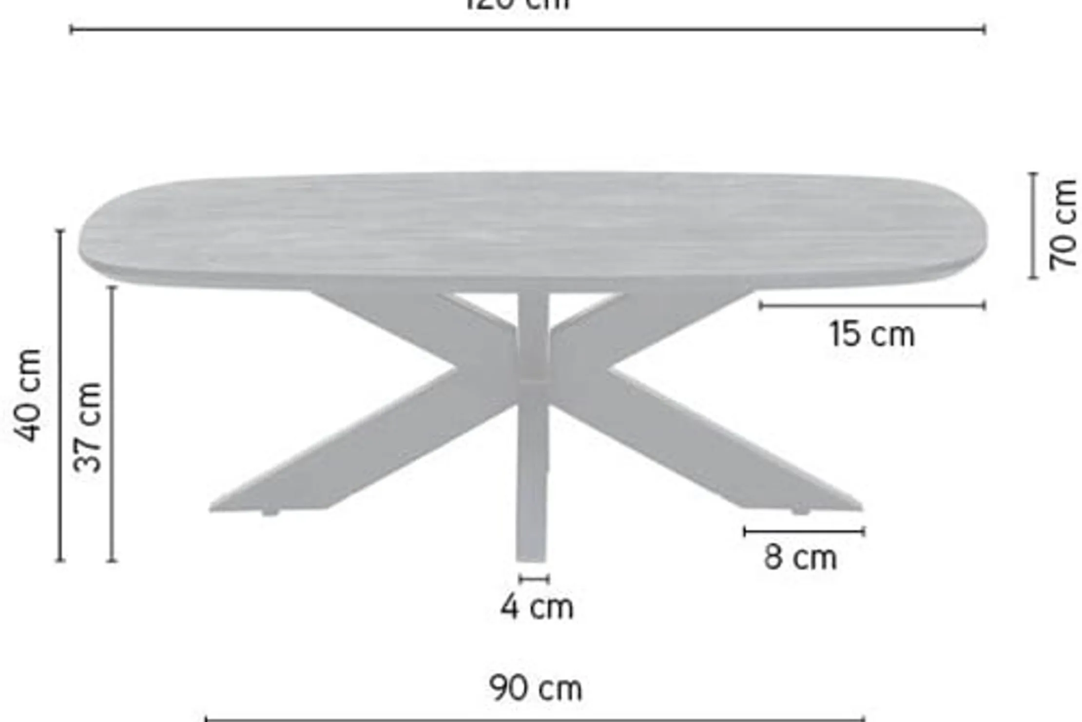 Salontafel Akagi