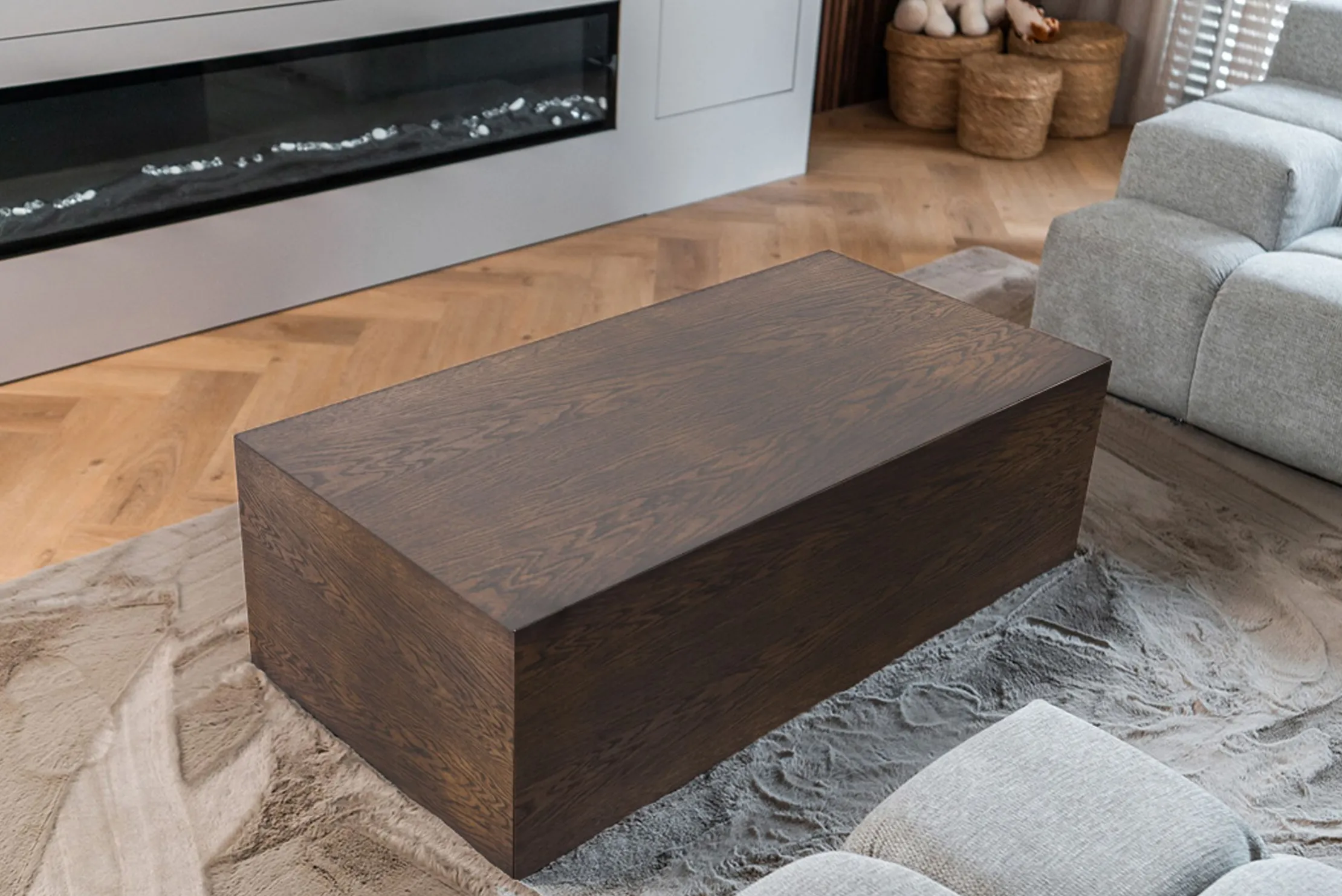 Salontafel bruin Felix