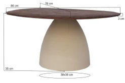 Salontafel Marron