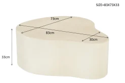 Salontafel Organic Sandy