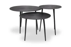Salontafelset Zwart IV-52.016 Nobby