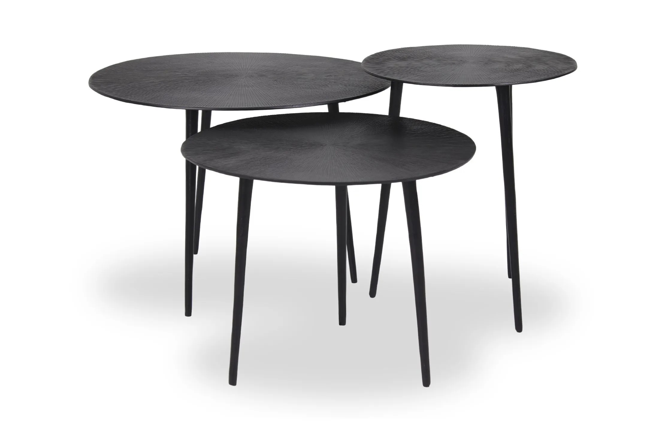 Salontafelset Zwart IV-52.016 Nobby