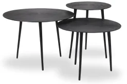 Salontafelset Zwart IV-52.016 Nobby