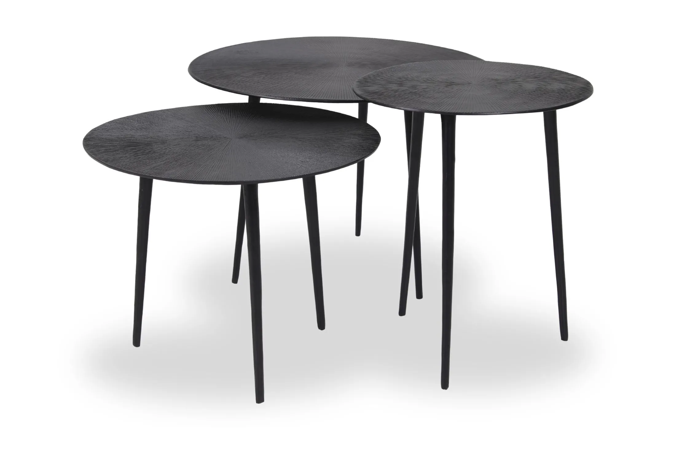 Salontafelset Zwart IV-52.016 Nobby