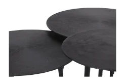 Salontafelset Zwart IV-52.016 Nobby