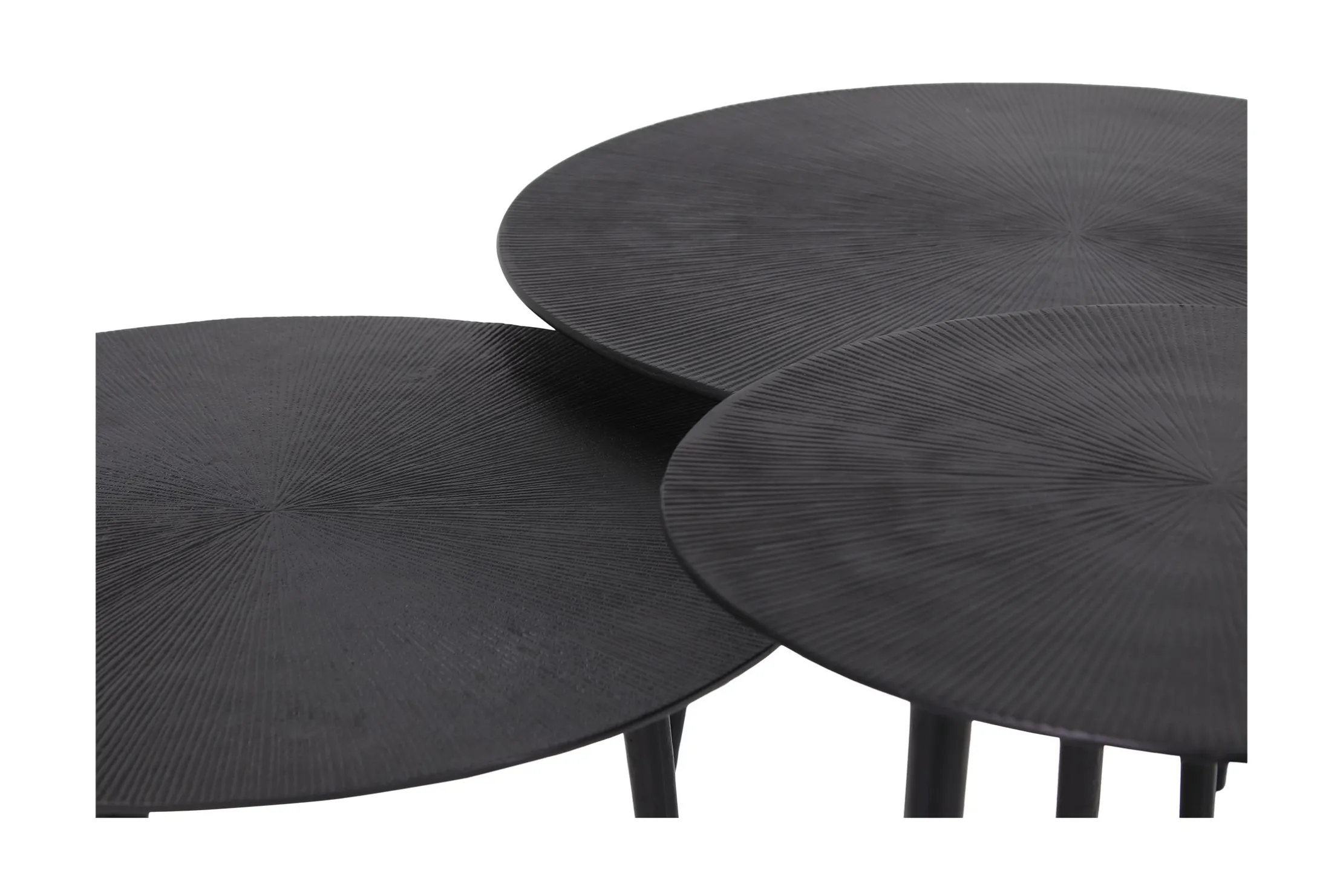 Salontafelset Zwart IV-52.016 Nobby