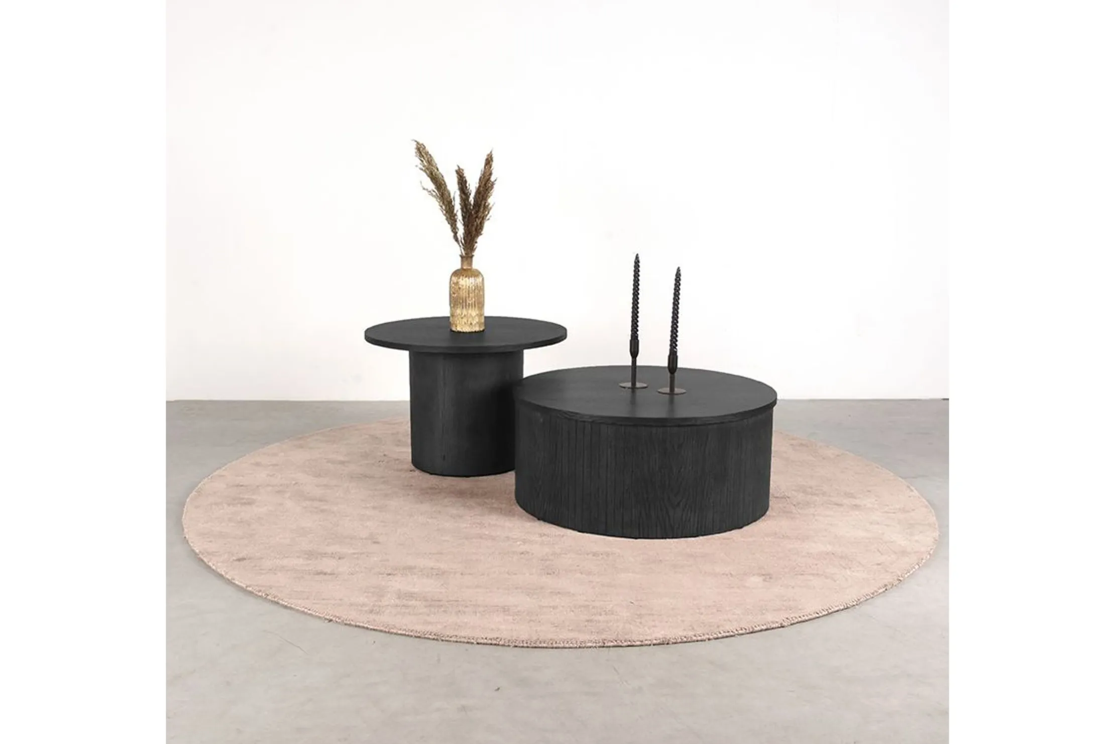 Salontafelset Zwart Oliva