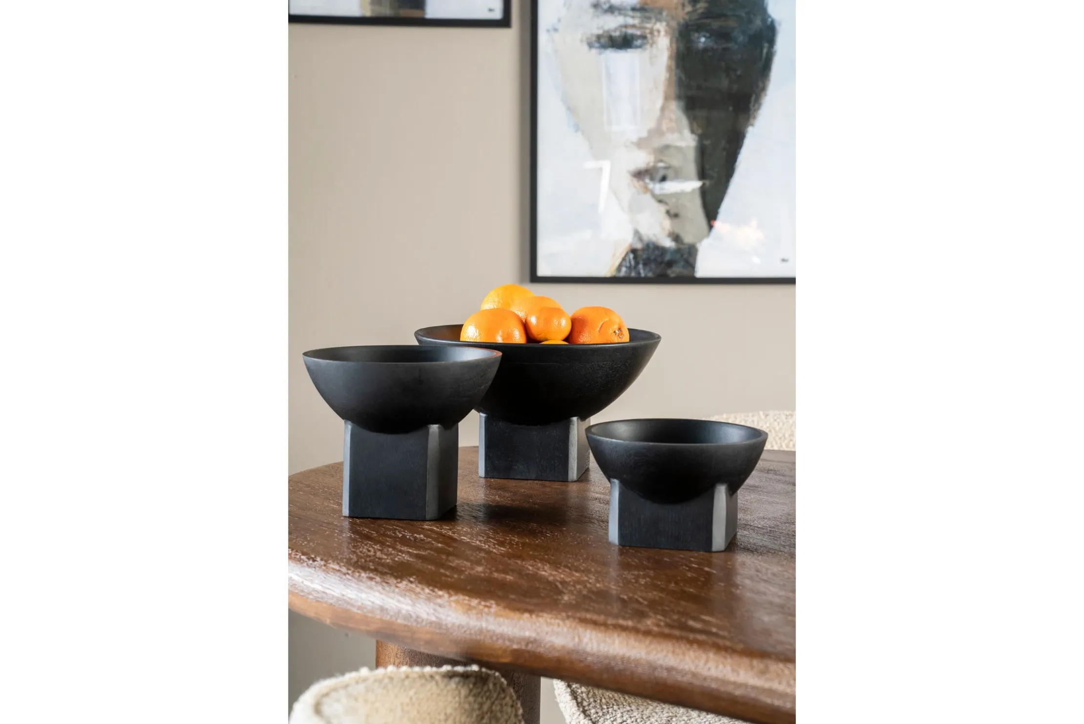Schaal medium - black 230003 Bora