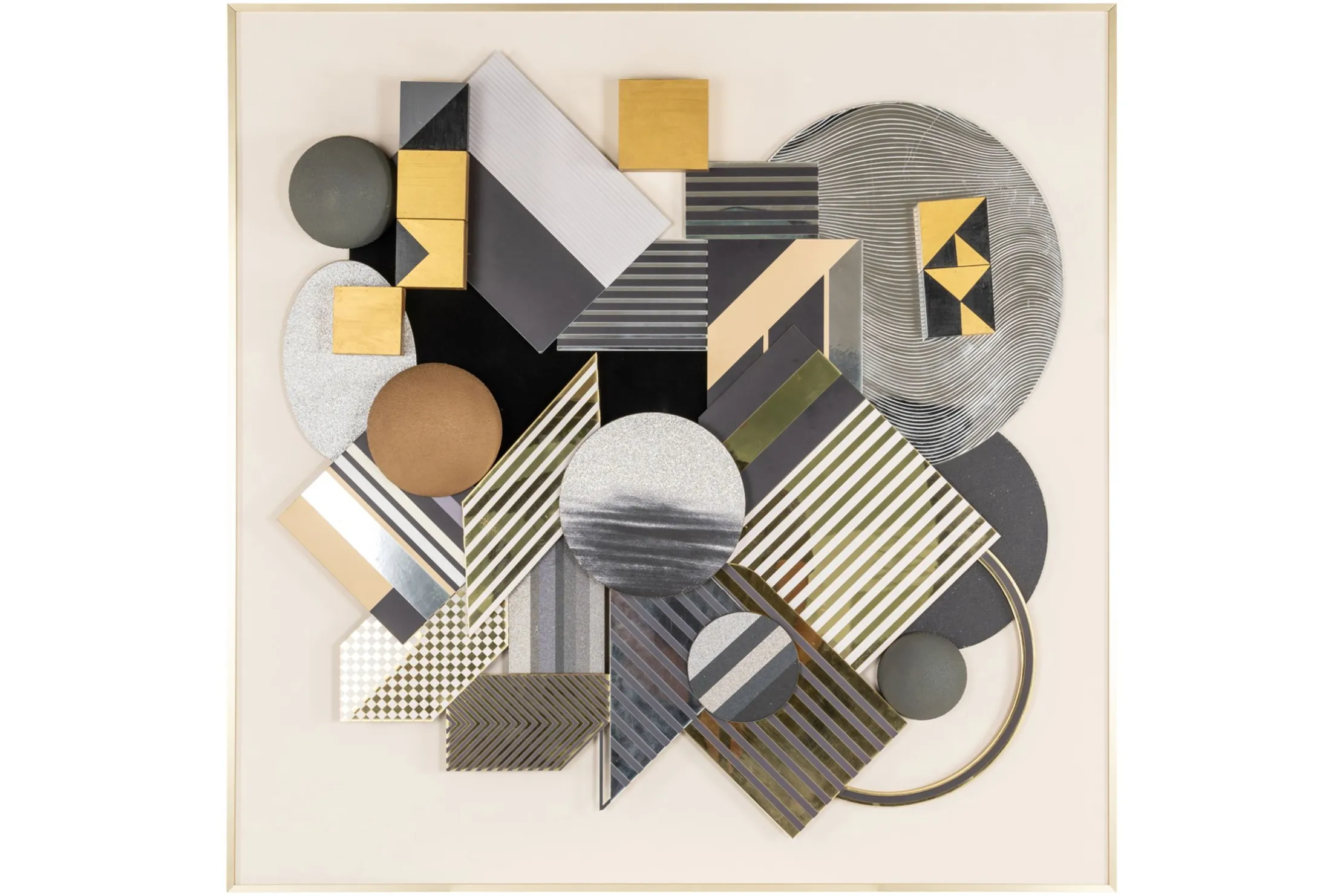 Schilderij 212647 3D Block