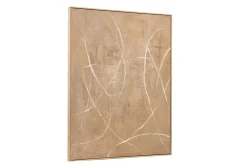 Schilderij White Curves