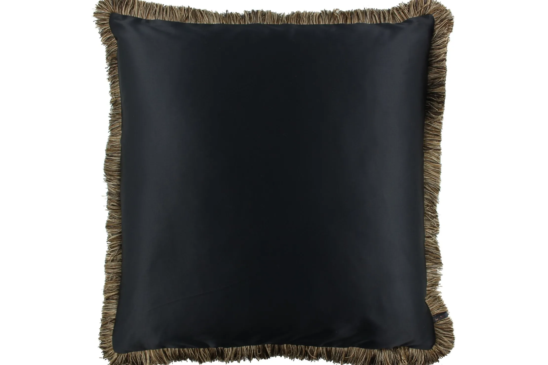 Sierkussen Black + Fringe Bronze Dafne | Claudi