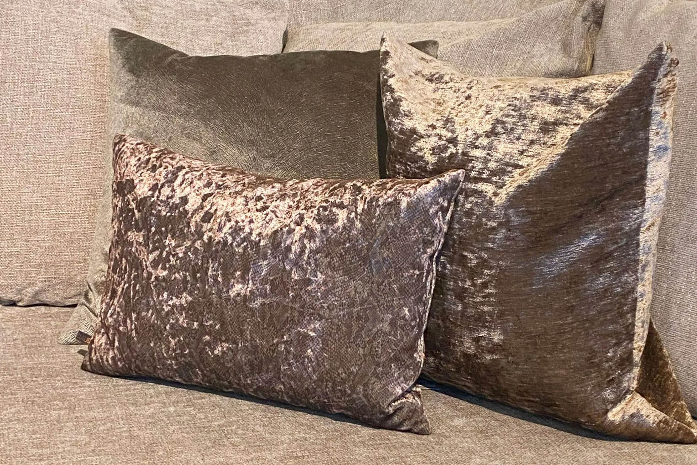 Sierkussen Bronze Perla | Claudi