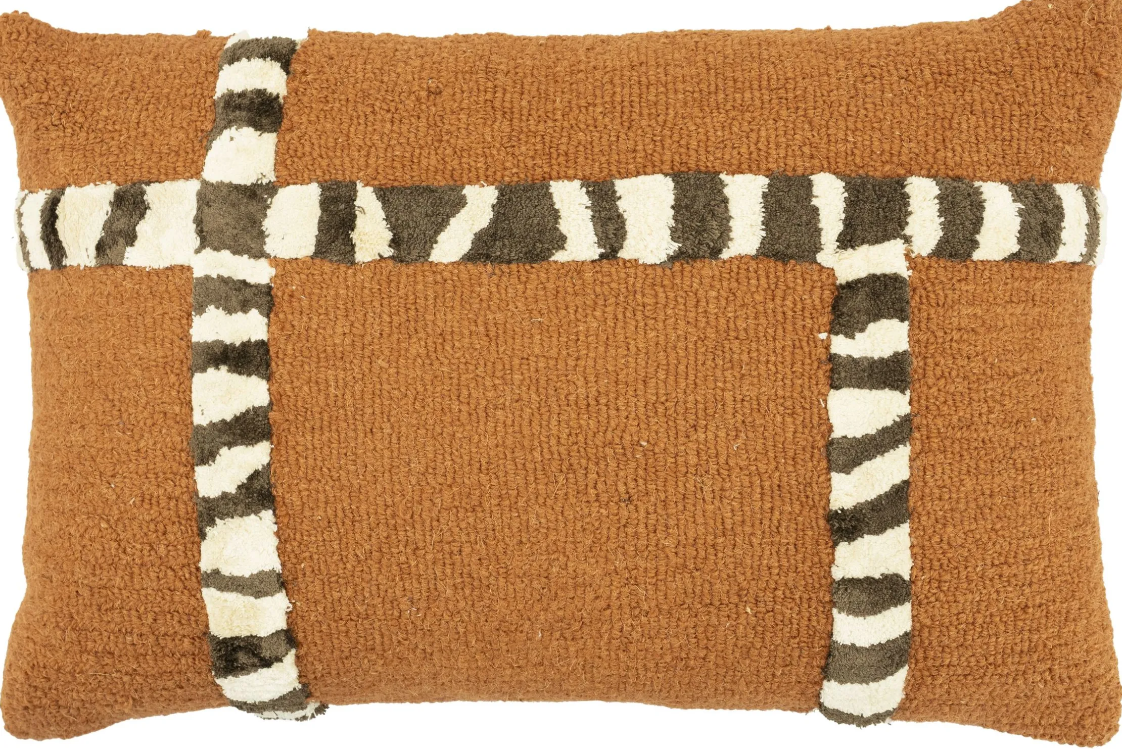 Sierkussen caramel 260302 Stripescape