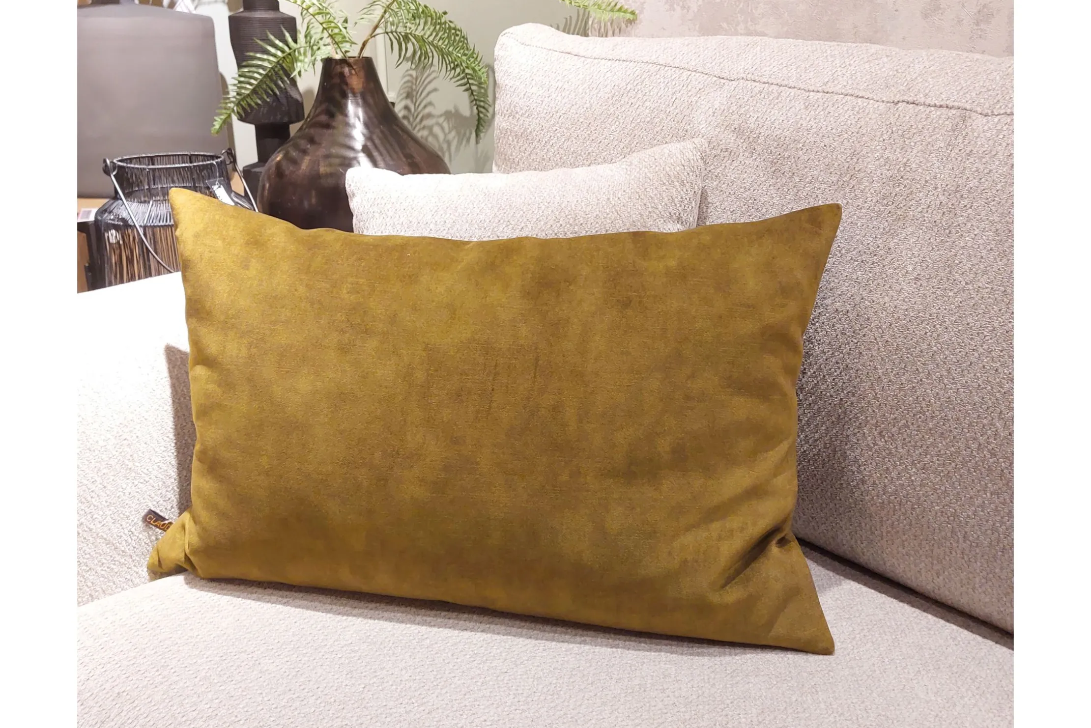 Sierkussen Dark Gold Paulina | Claudi