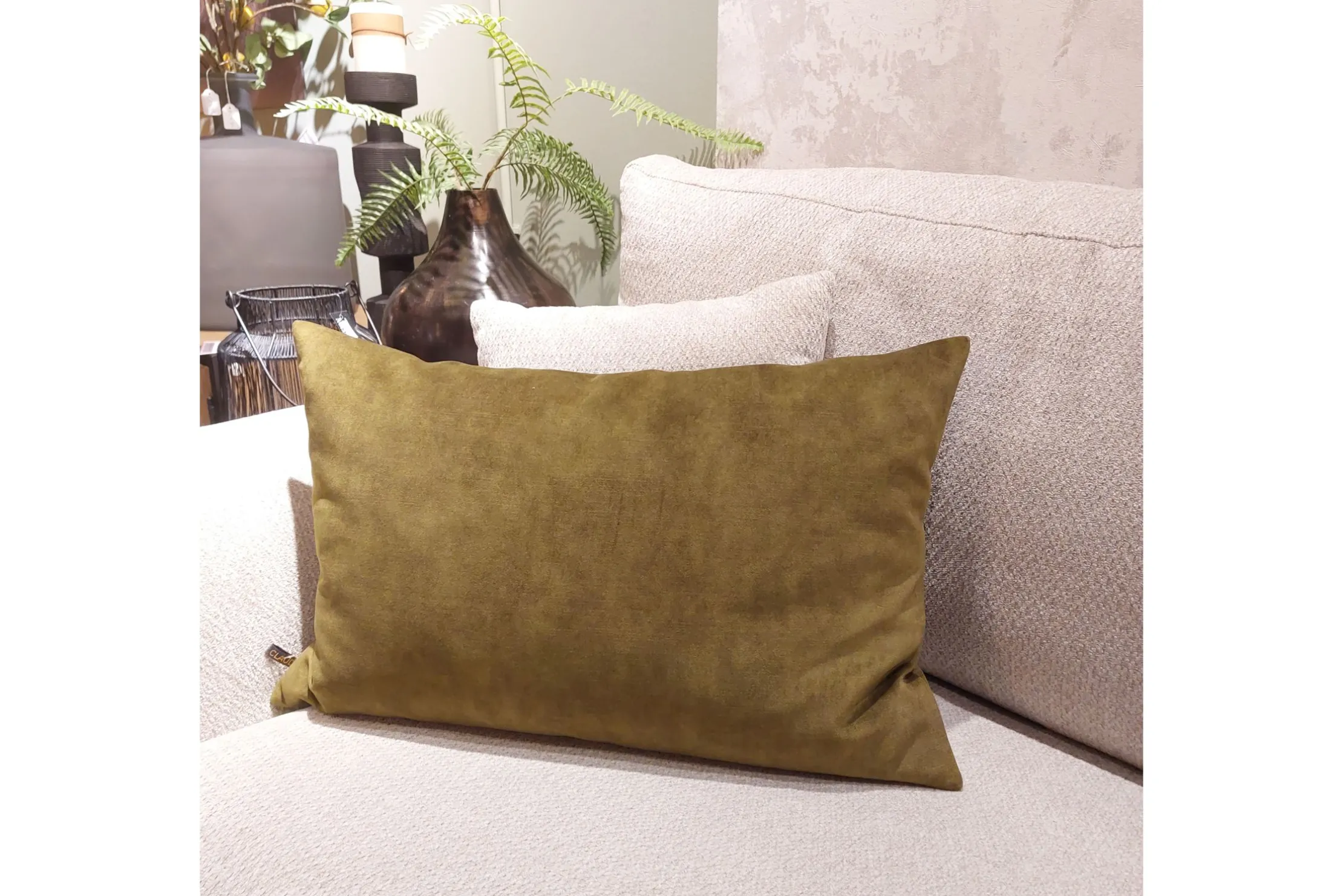Sierkussen Dark Gold Paulina | Claudi