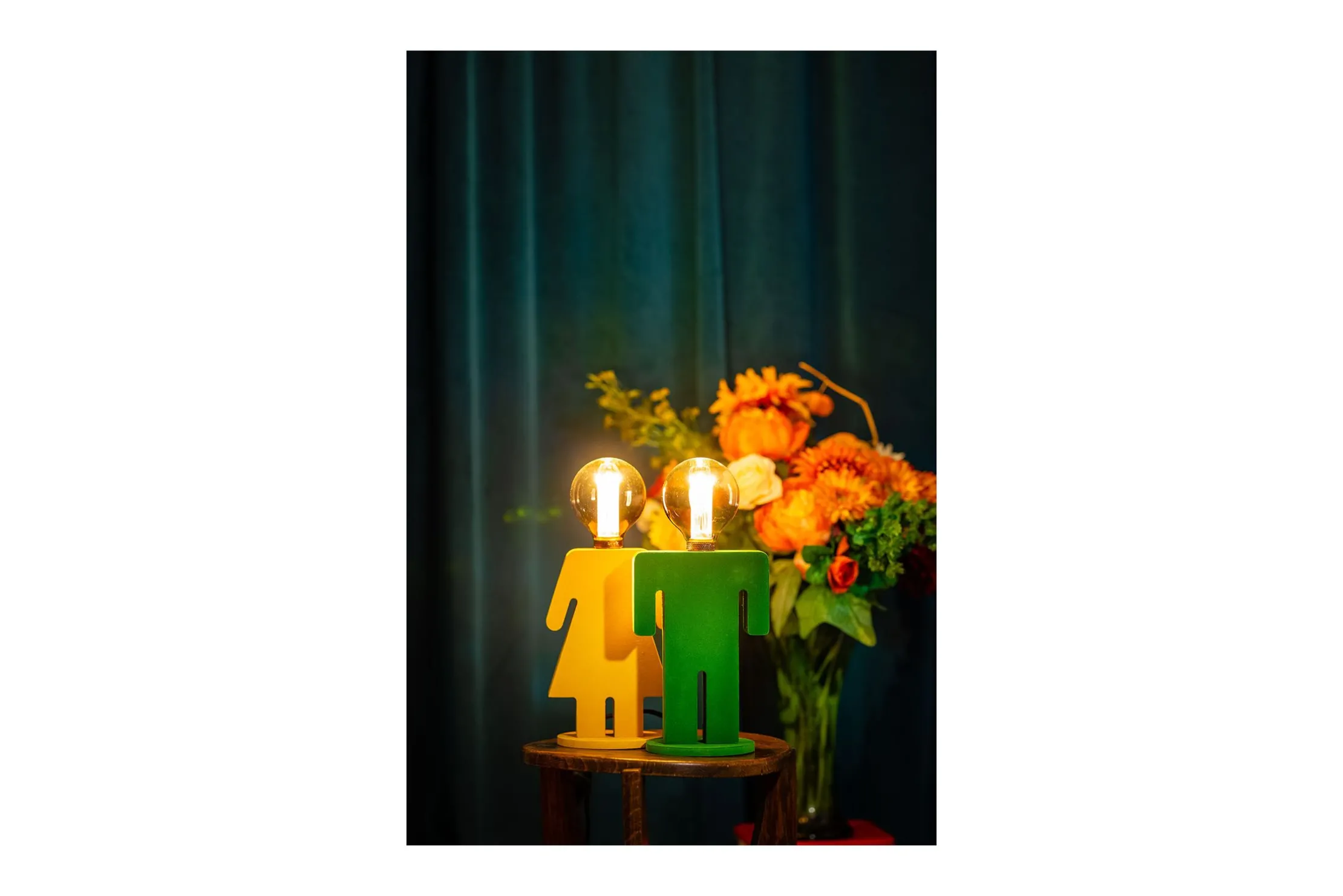 Tafellamp Velvet groen 05-TL3288-33 Adam