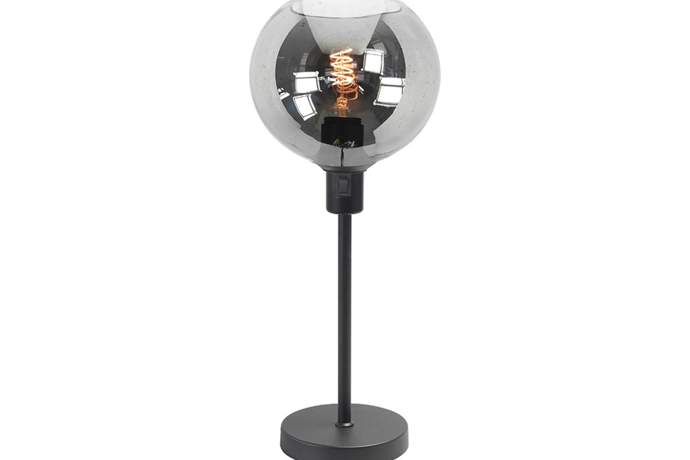 Tafellamp Zwart Rookglas Fantasy