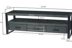 Tv-meubel Norris