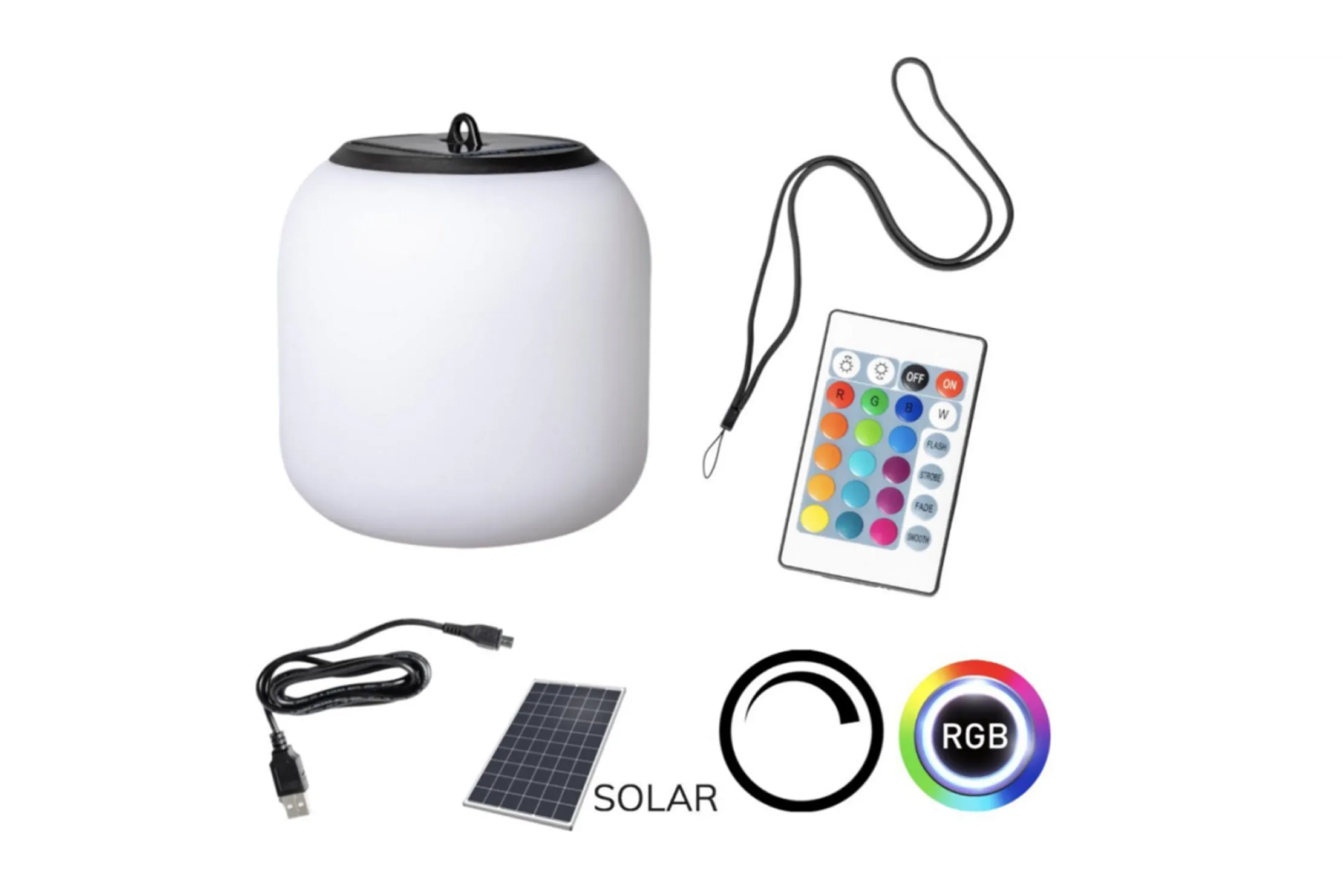 USB Tuinlamp square 05-9701-31 Flora
