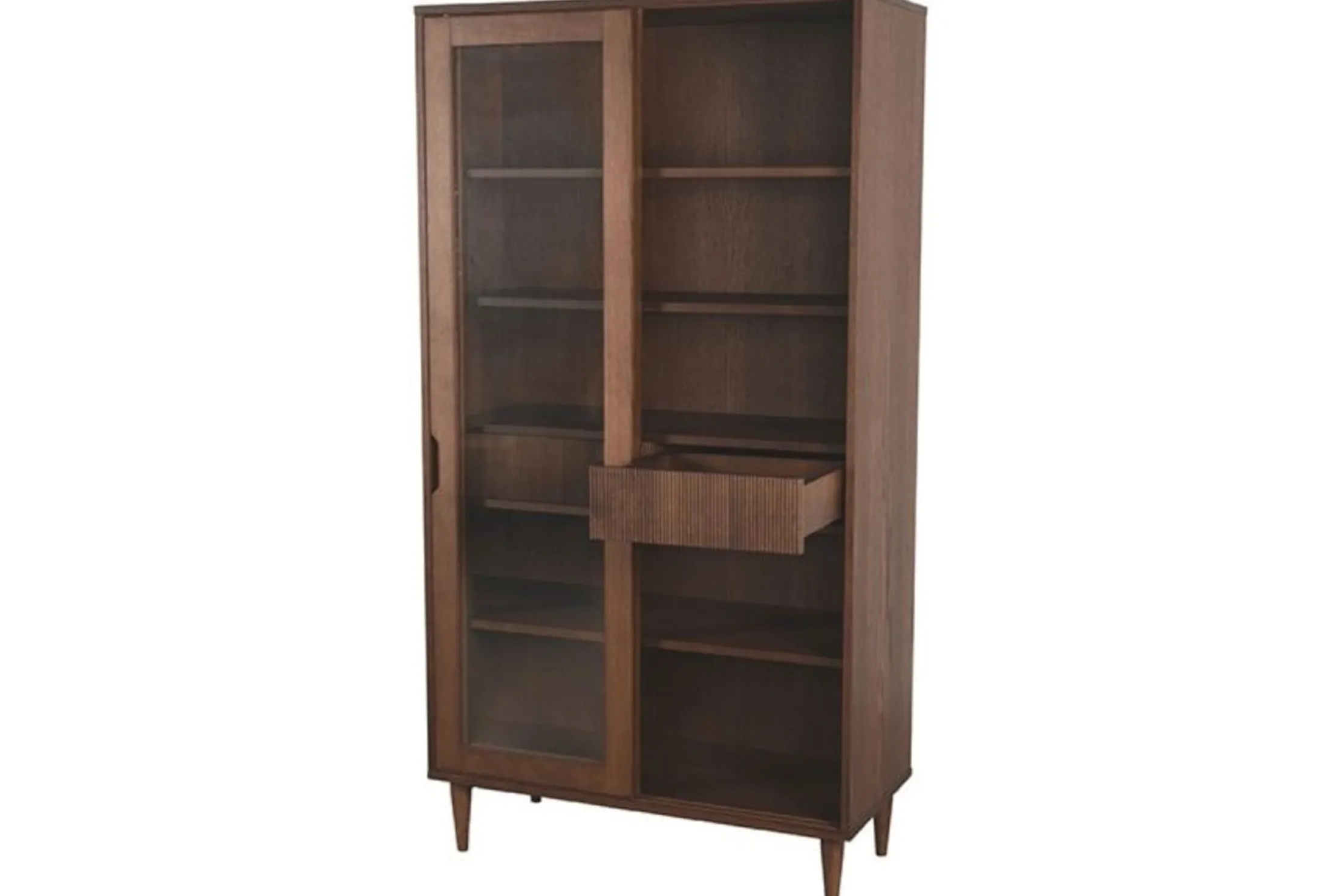 Vitrinekast Walnoot ME-70.017 Jule