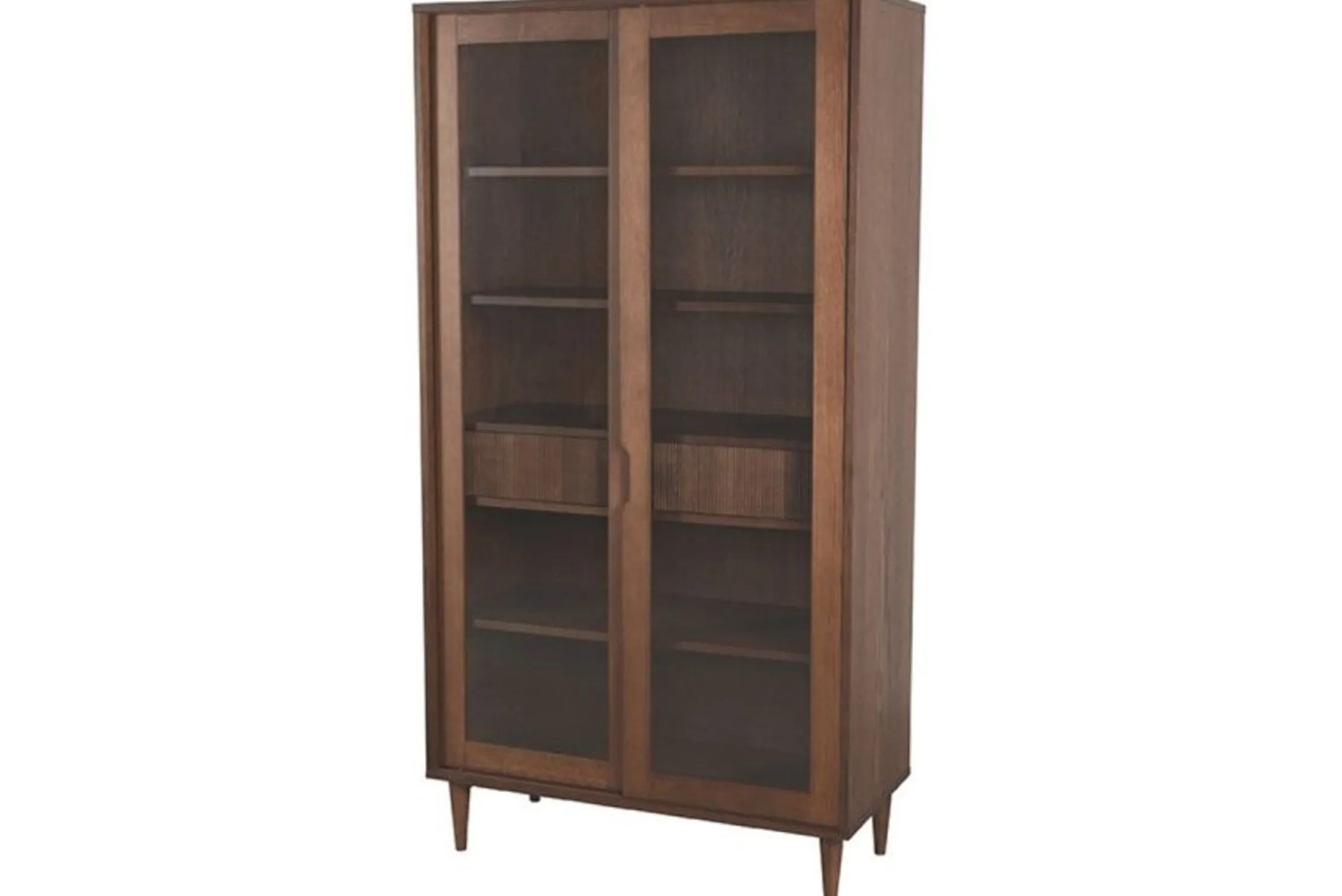 Vitrinekast Walnoot ME-70.017 Jule