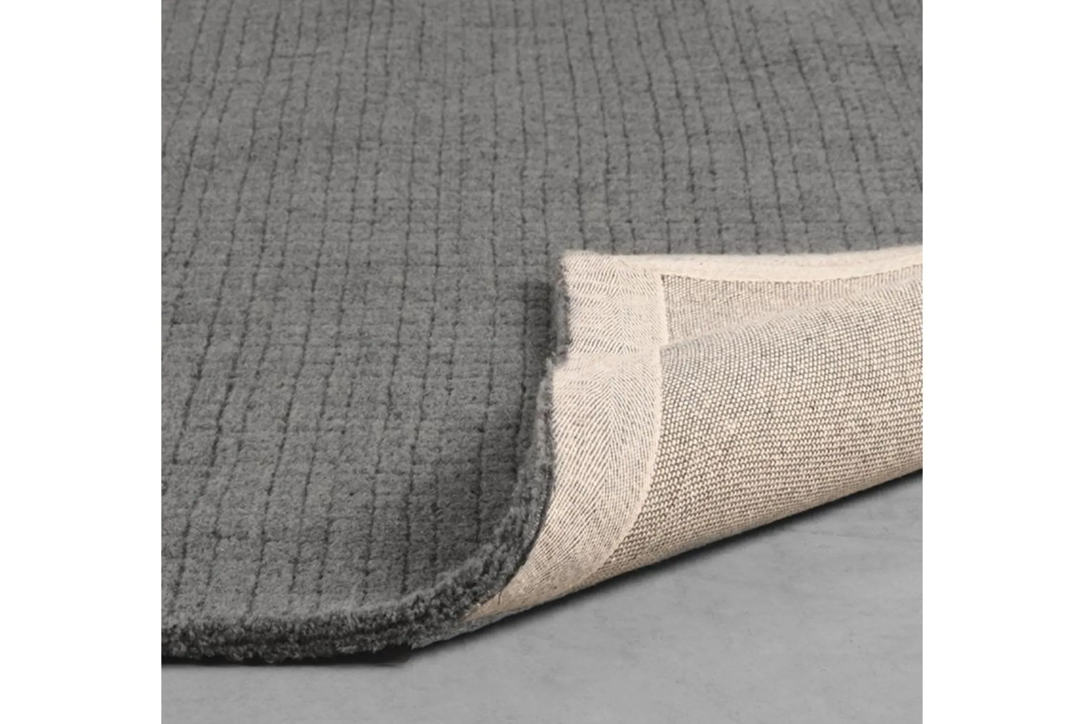 Vloerkleed Antraciet Wolly
