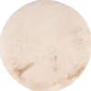 Vloerkleed Beige rond Heat