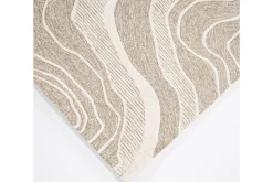 Vloerkleed beige 230282 Soil