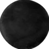 Vloerkleed Black rond Heat