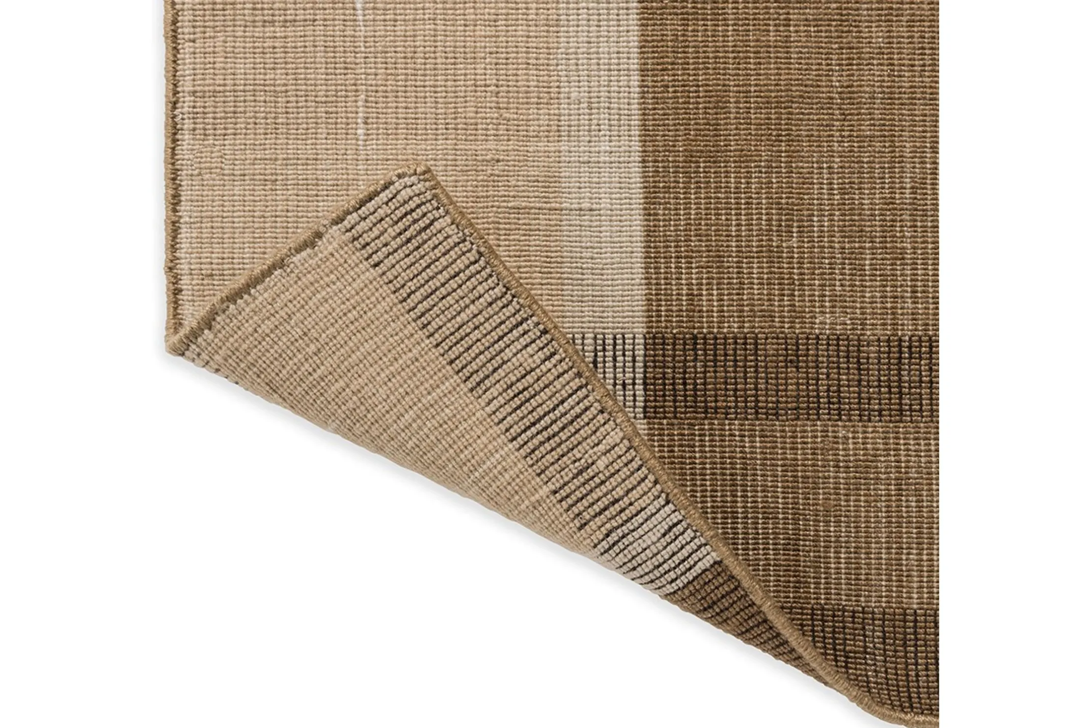 Vloerkleed Block Stripe Cashew 497501 Zona | Brink & Campman