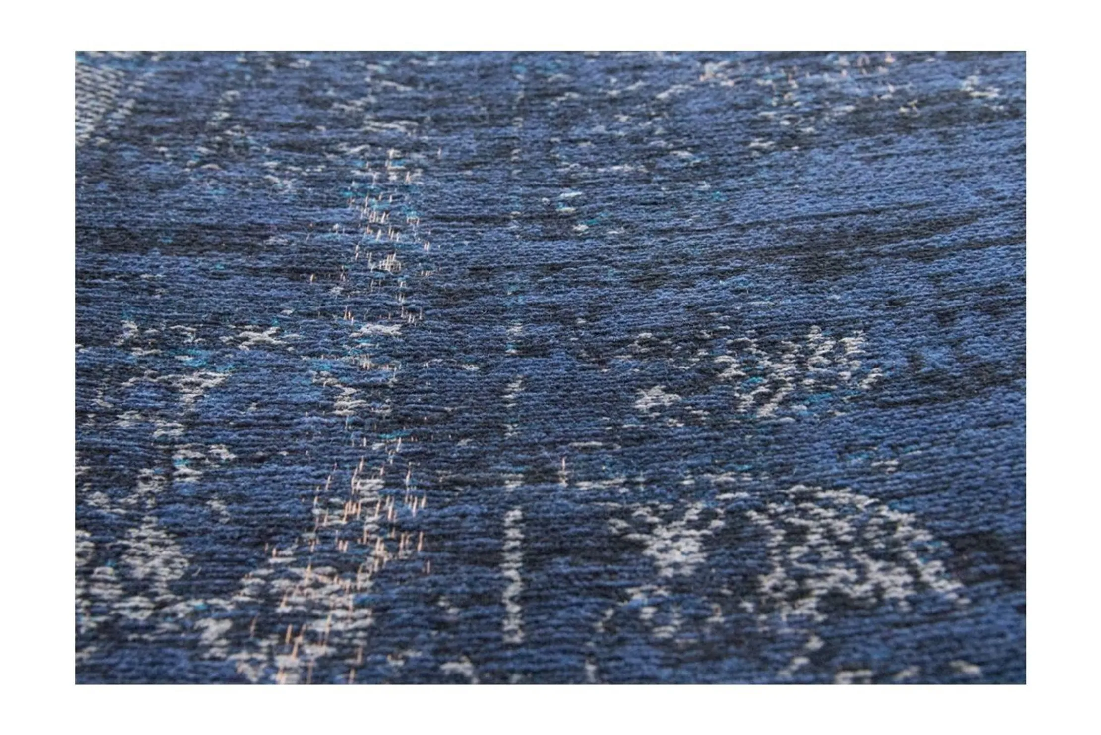 Vloerkleed Blue Night 8254 Fading World Medallion
