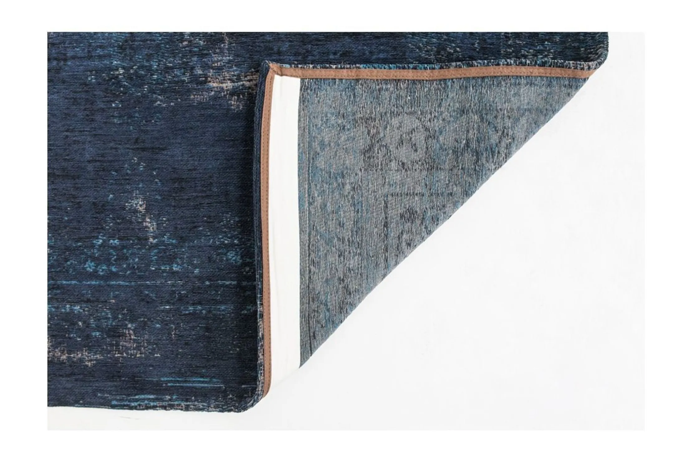 Vloerkleed Blue Night 8254 Fading World Medallion
