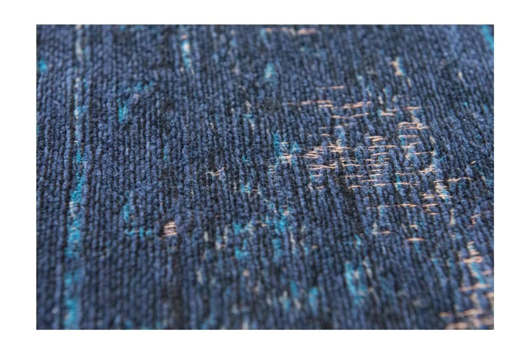 Vloerkleed Blue Night 8254 Fading World Medallion
