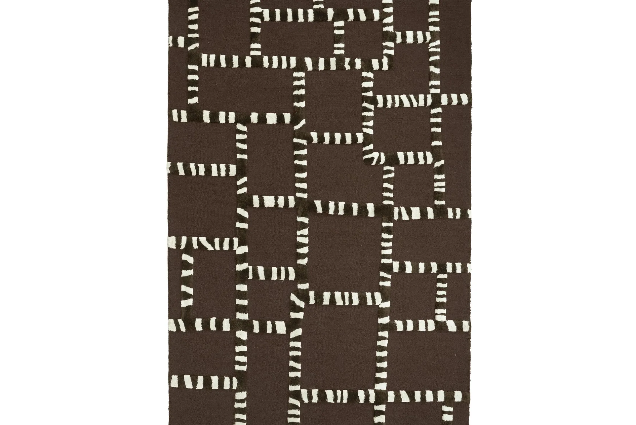 Vloerkleed brown 260306 Stripescape