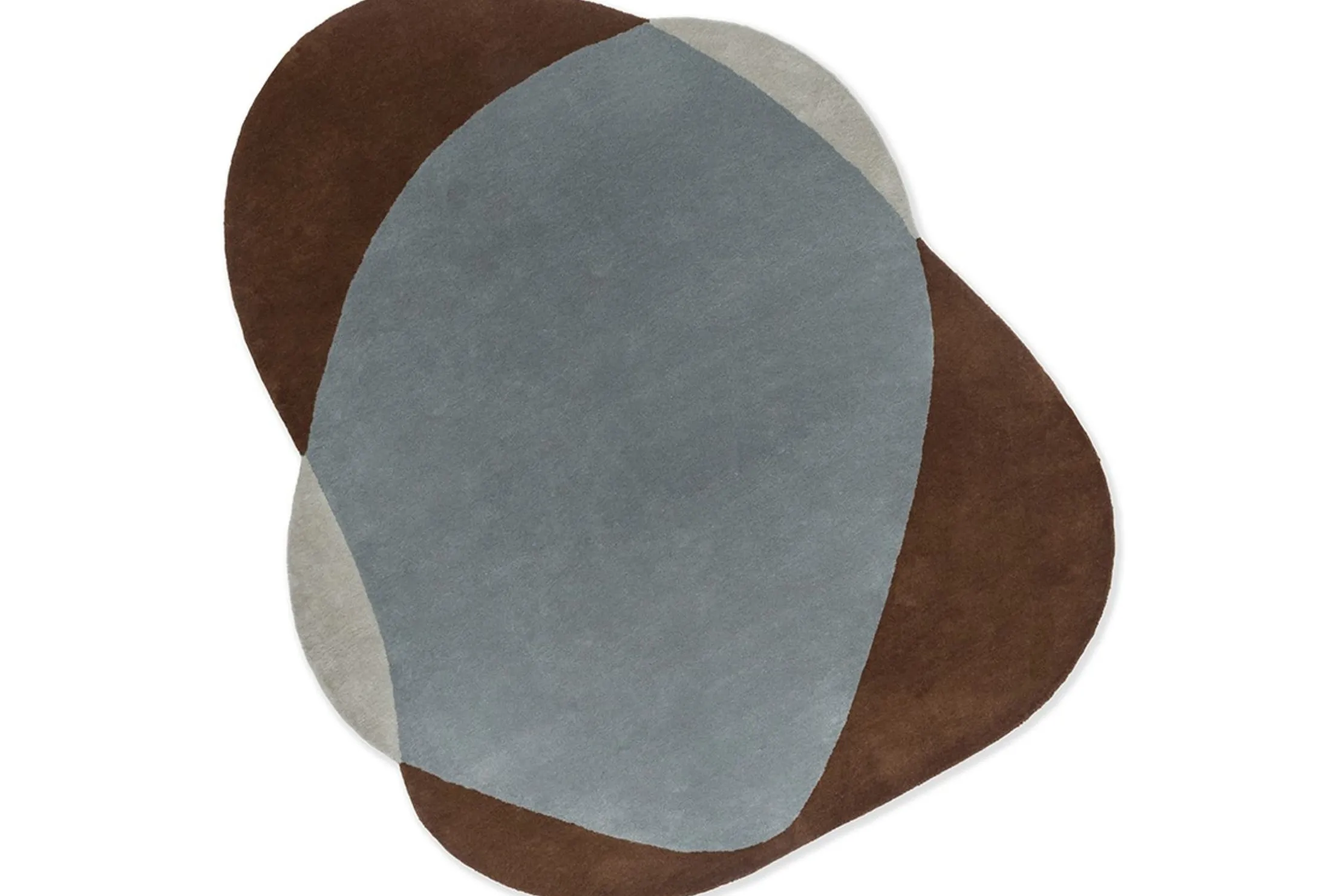 Vloerkleed Chad Brown-Blue 87705 Element | Brink & Campman