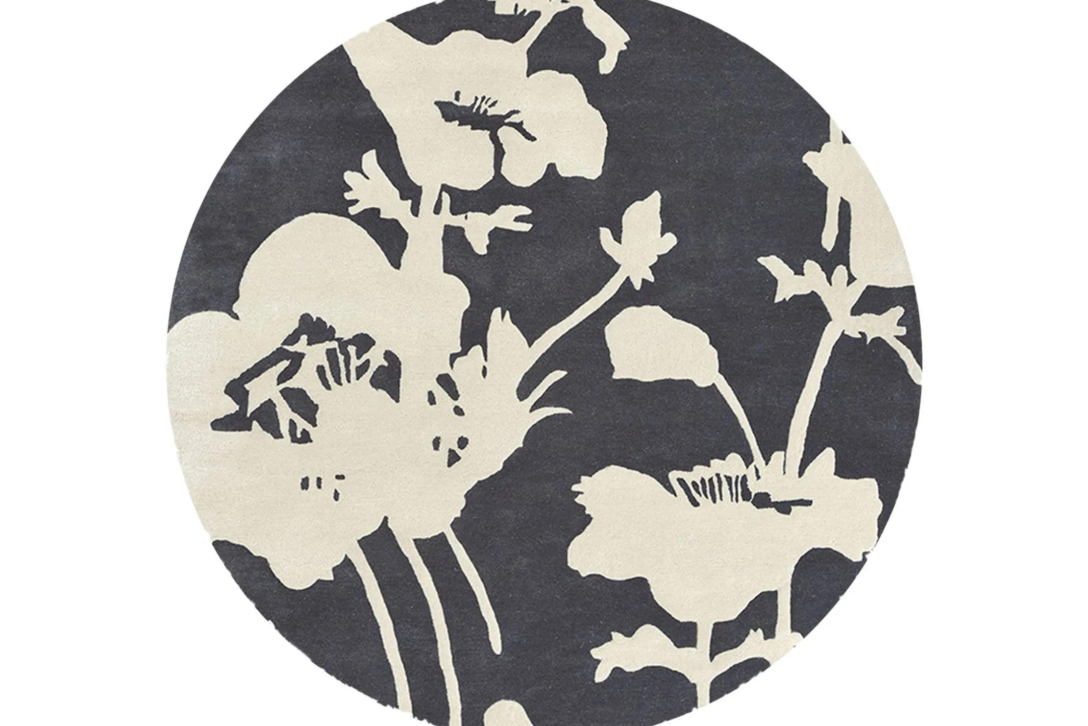 Vloerkleed Charcoal 039604 Floral 300