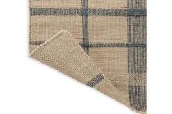 Vloerkleed Check Denim 497408 Zona | Brink & Campman