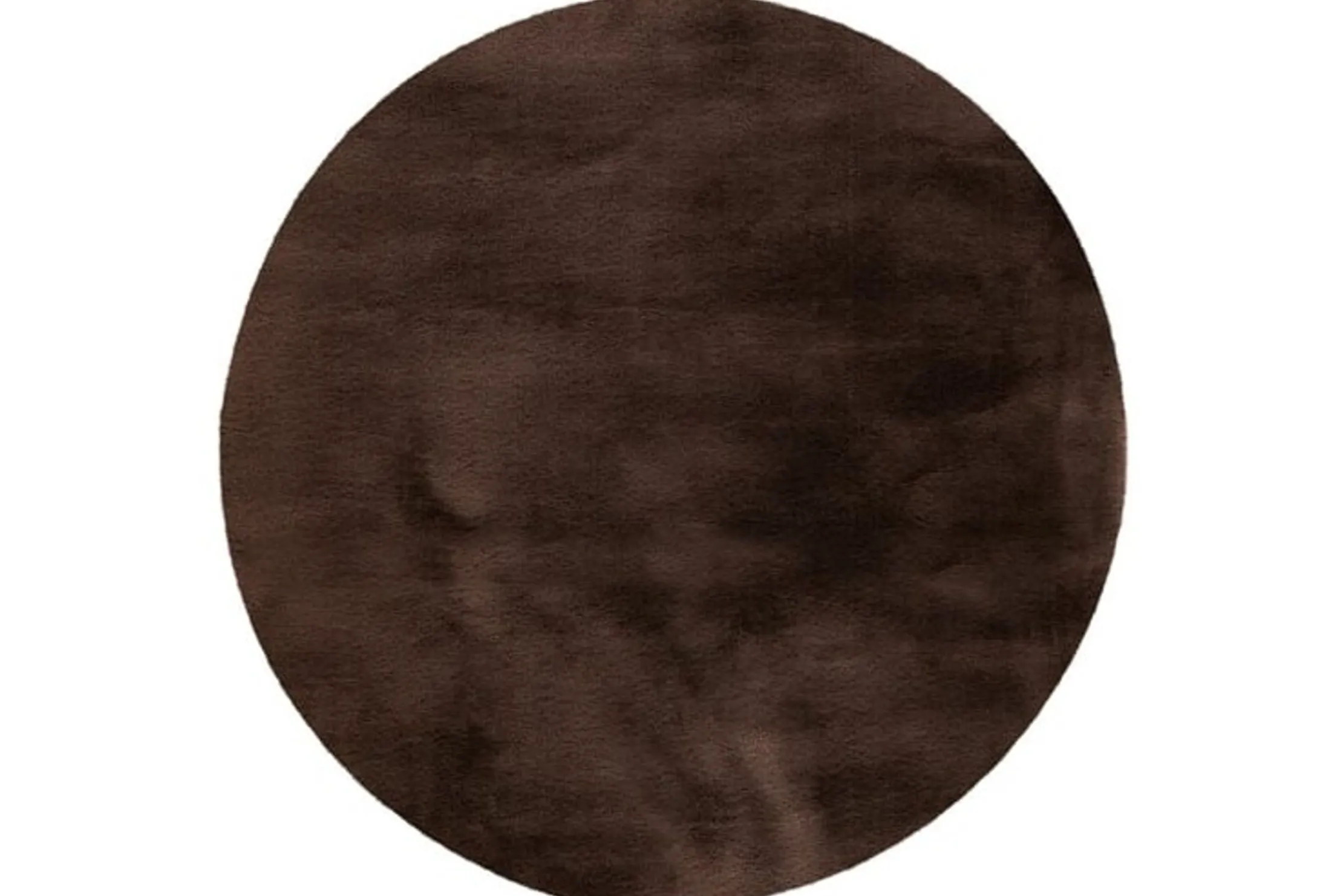 Vloerkleed Dark Taupe rond Heat