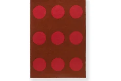 Vloerkleed Festival Dots Red 495800 Habitat | Brink & Campman
