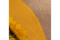 Vloerkleed Festival Round Yellow 496306 Habitat | Brink & Campman