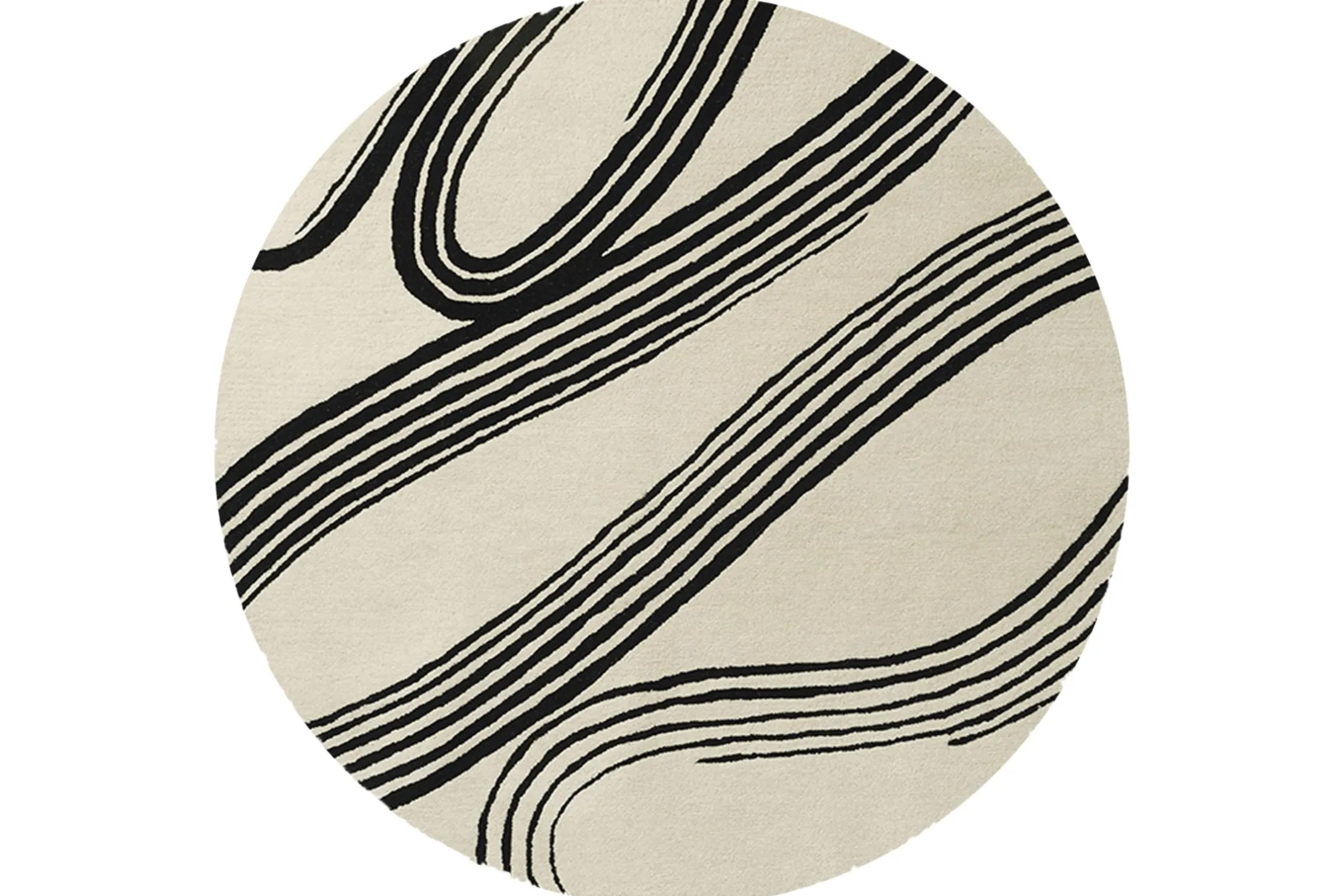 Vloerkleed Flow Sand 91309 Decor | Brink & Campman