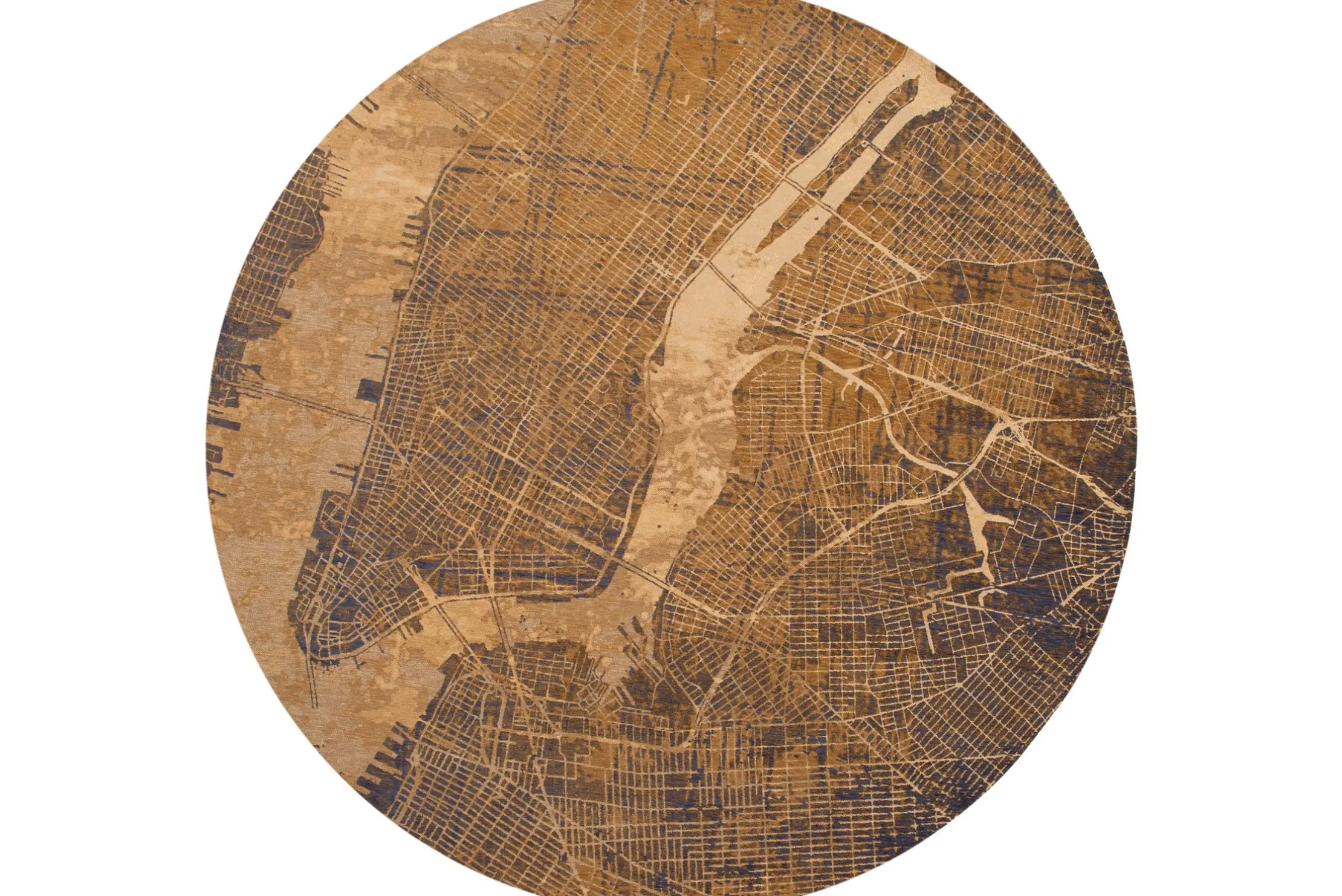 Vloerkleed Gatsby Gold 9315 Cities