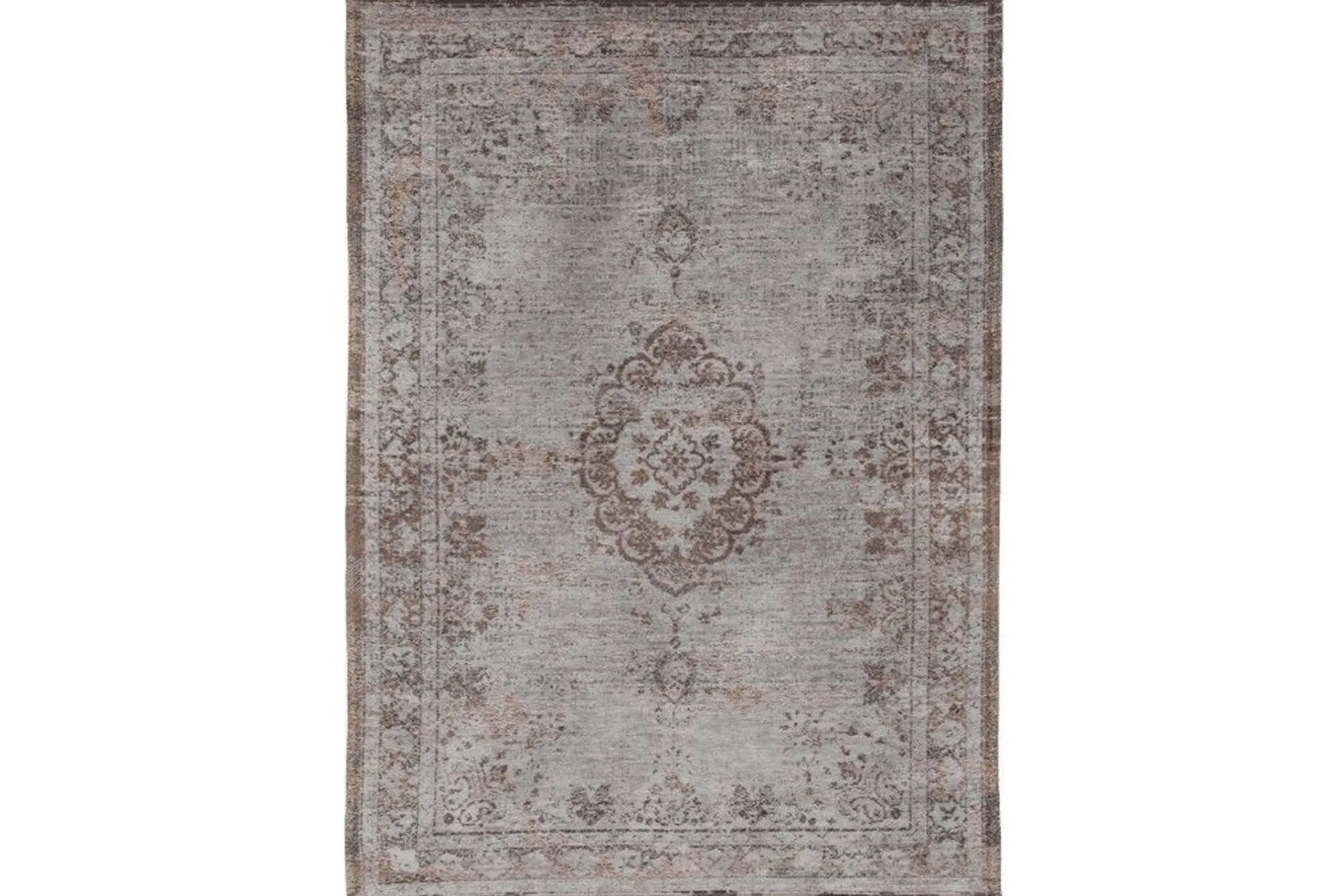 Vloerkleed Grey Ebony 8257 Fading World Medallion