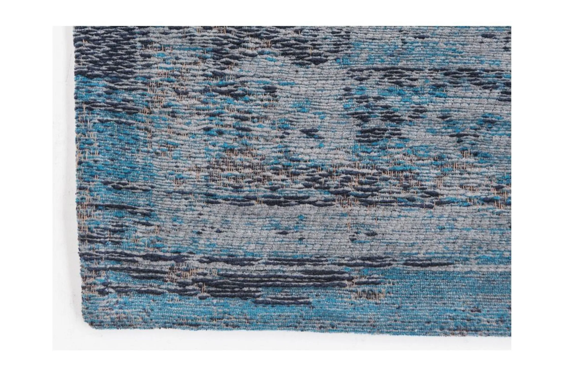 Vloerkleed Grey Turquoise 8255 Fading World Medallion