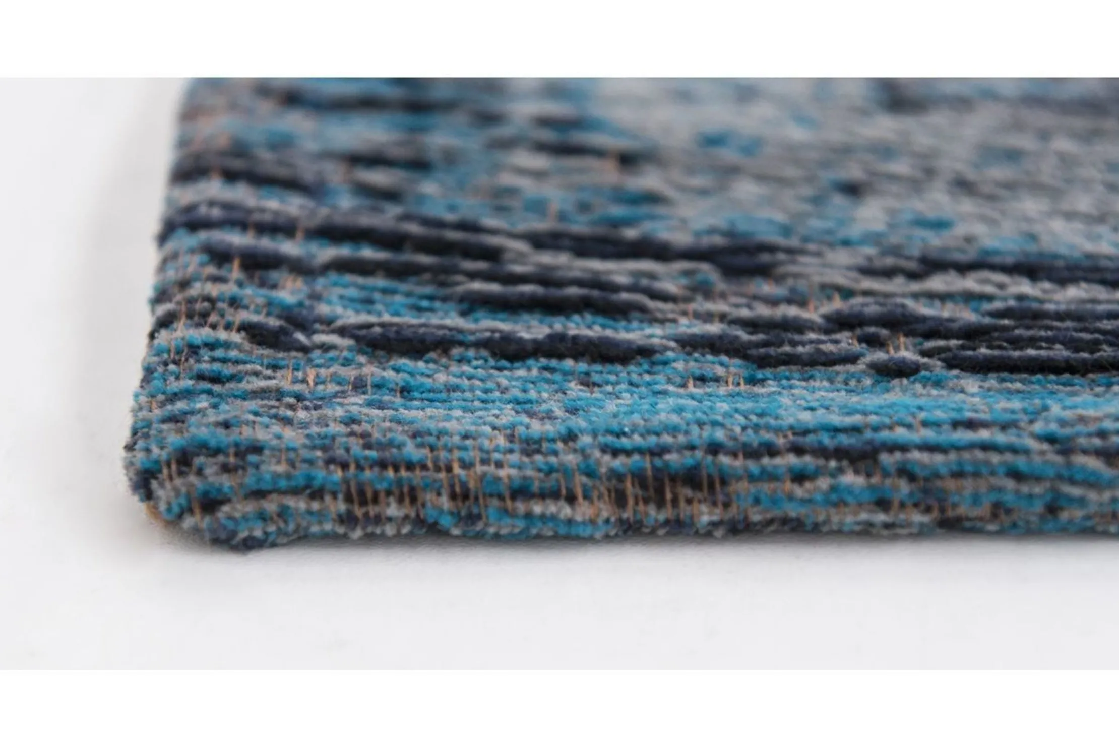 Vloerkleed Grey Turquoise 8255 Fading World Medallion