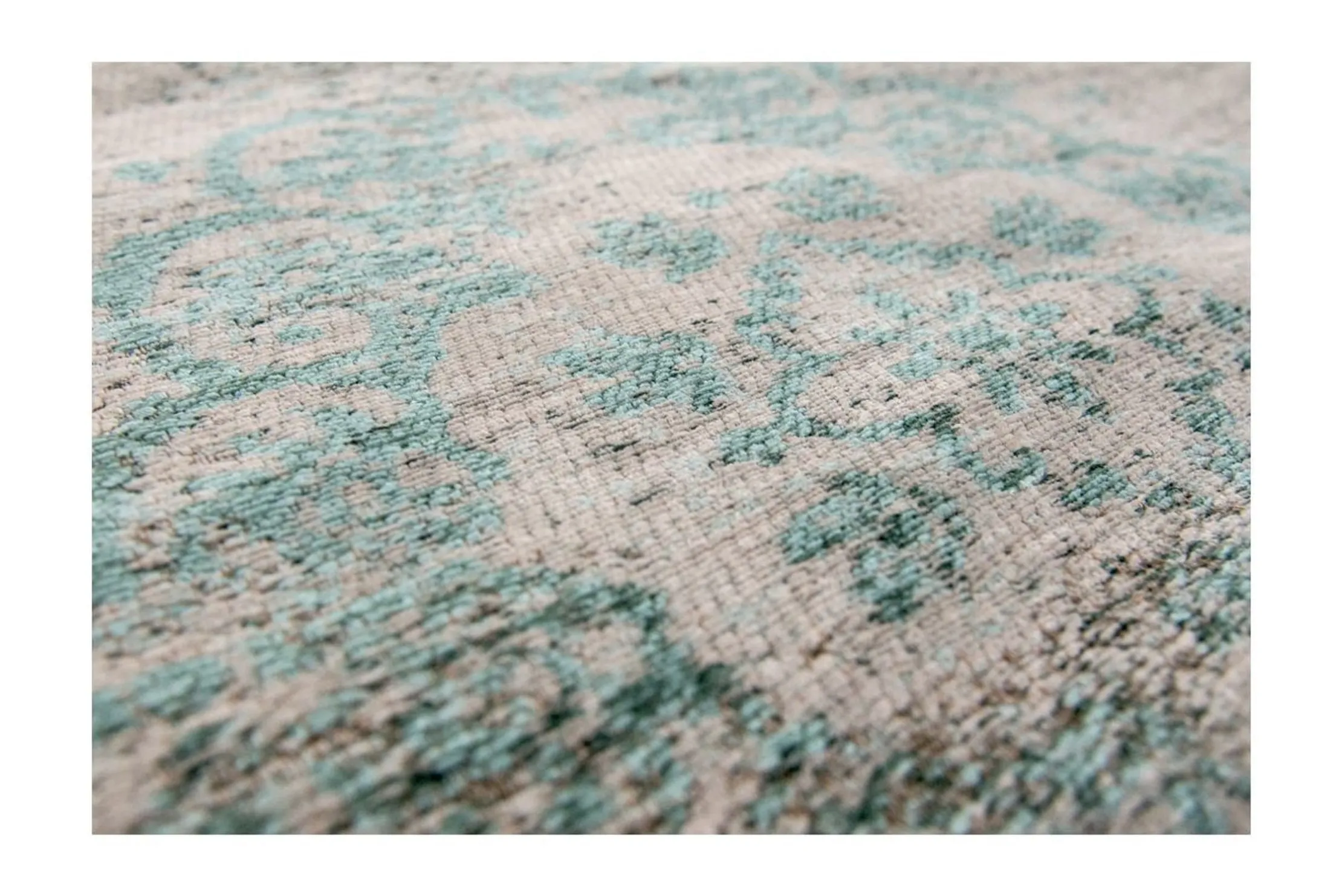 Vloerkleed Jade Oyster 8259 Fading World Medallion