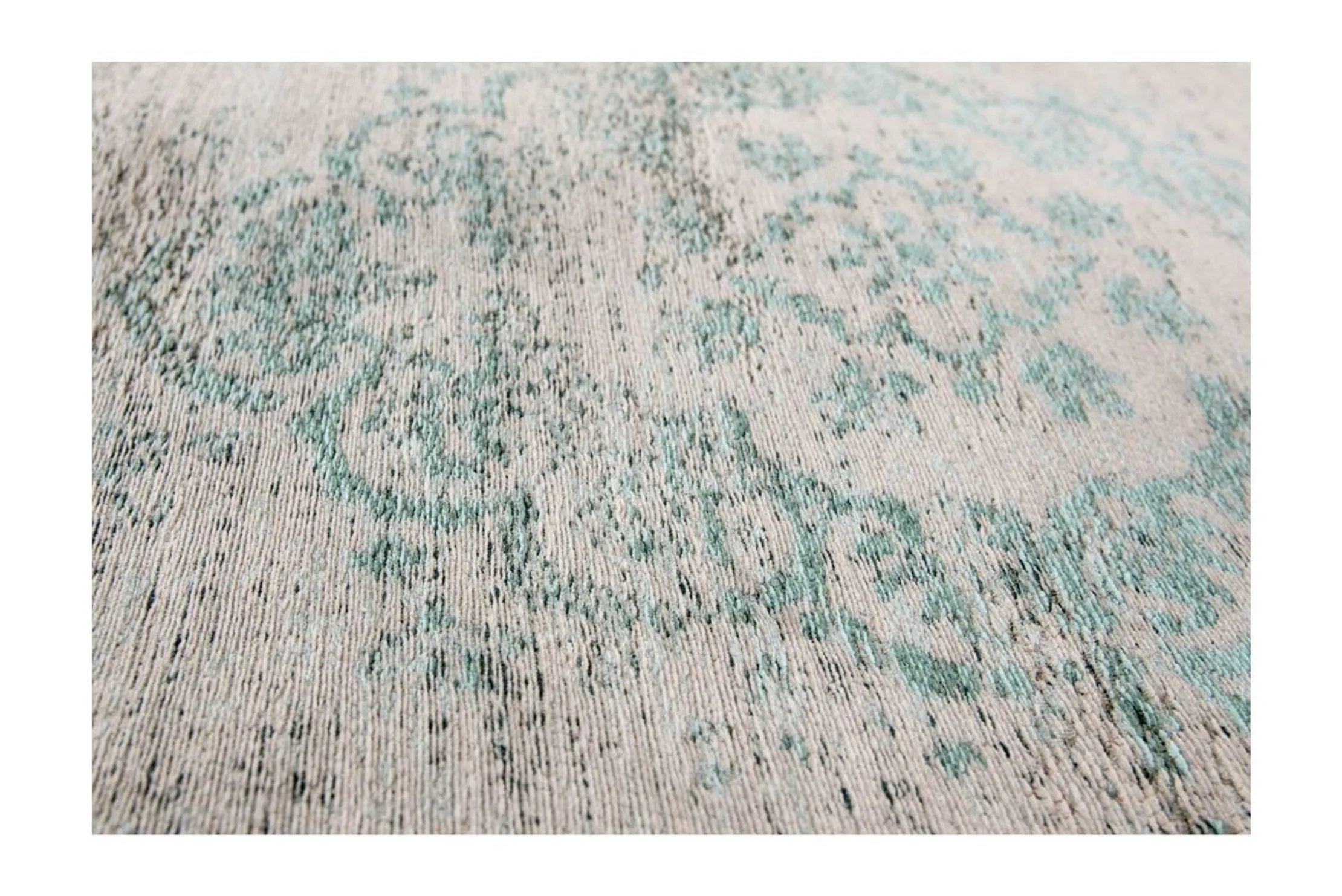 Vloerkleed Jade Oyster 8259 Fading World Medallion
