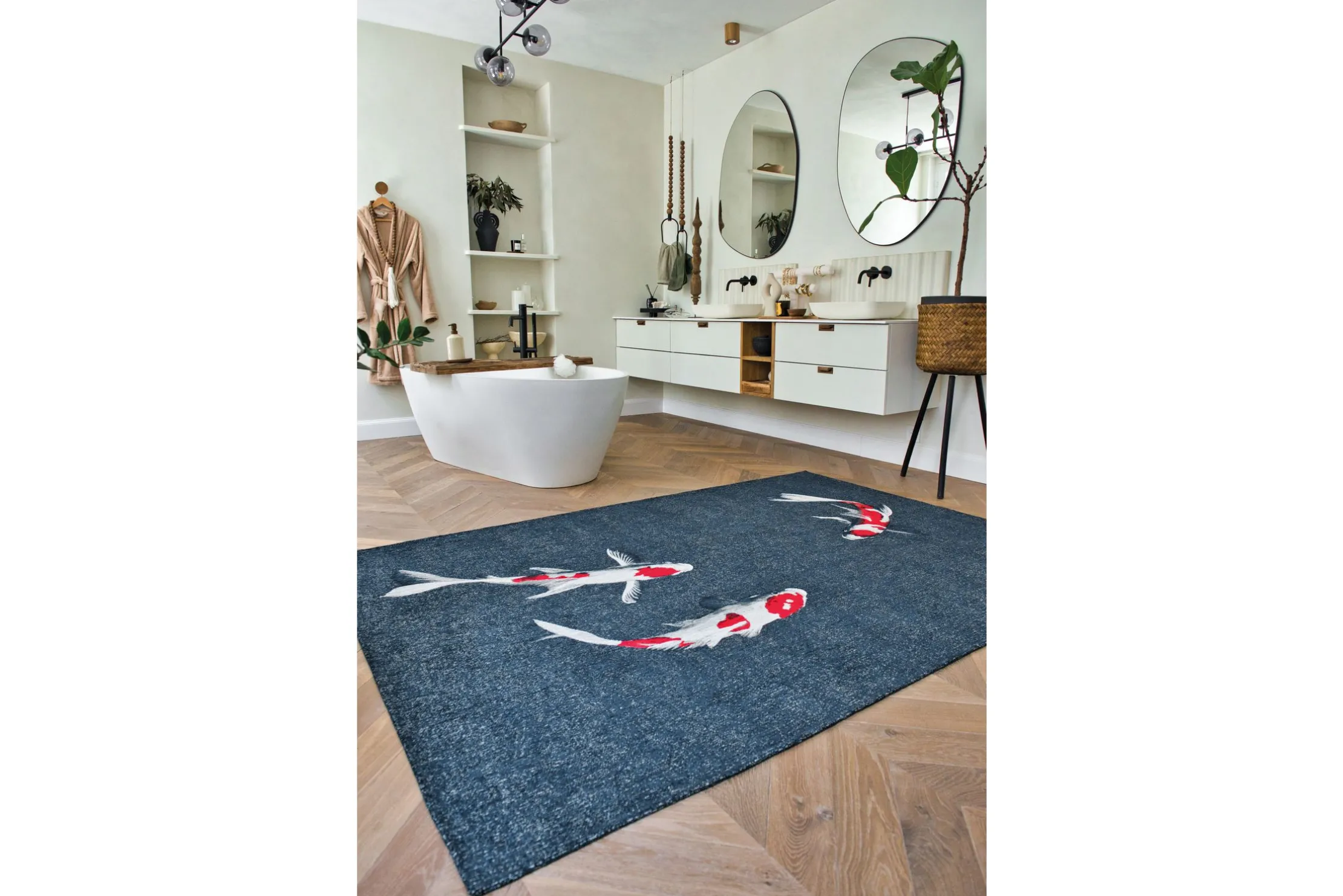 Vloerkleed Japanese Pond 9390 Pop