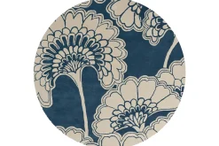 Vloerkleed Midnight 039708 Japanese Floral