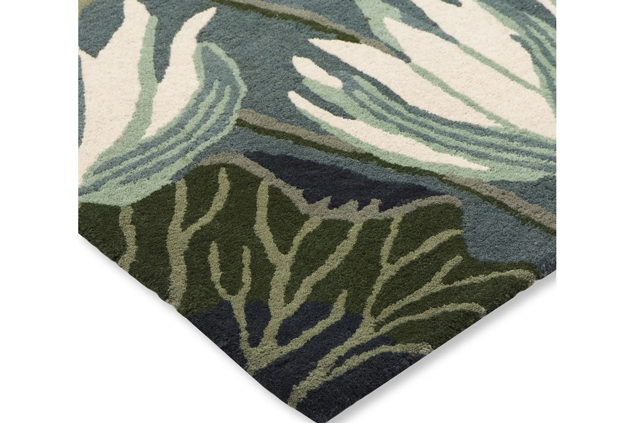 Vloerkleed Midnight Pond 038608 Waterlily | Wedgwood Home